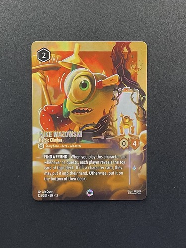 Disney lorcana mike wazowski - disney,