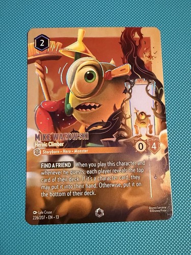 Mike wazowski heroic climber - mike,