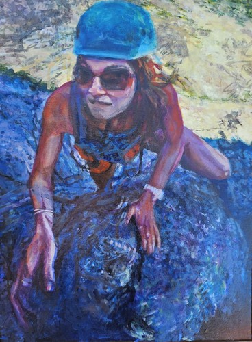 The climber fine art - climber,