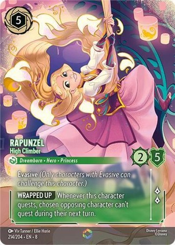 Lorcana rapunzel high - rapunzel,